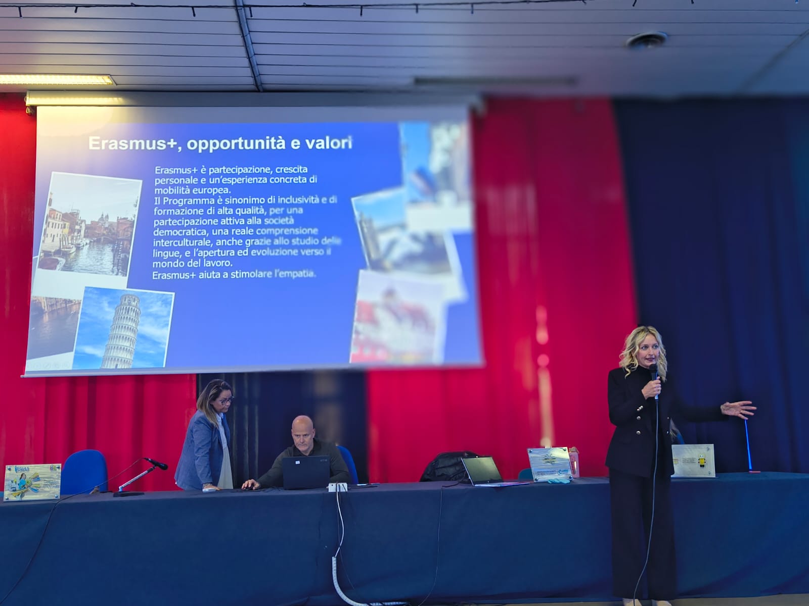 Assessore Valeria Toppetti Ipsias Di Marzio Michetti Erasmus Days