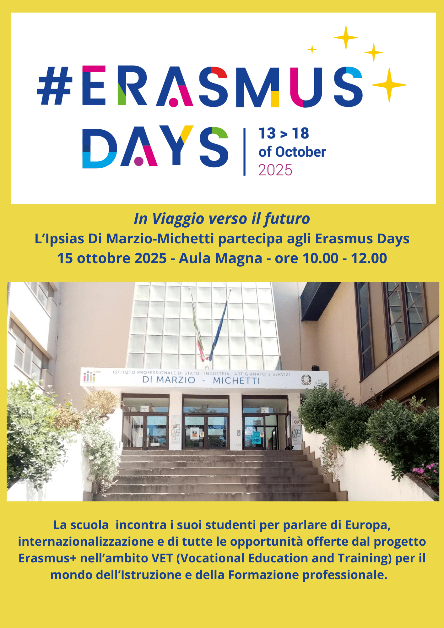 Locandina evento 15 ottobre 2025